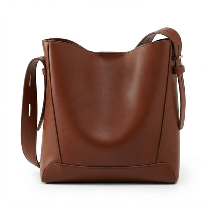 Bolso de Hombro para Mujer de Cuero PU de Gran Capacidad Impermeable Modelo Belle