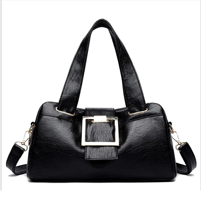 Bolsa Feminina de Ombro, Design Clássico Modelo Raissa